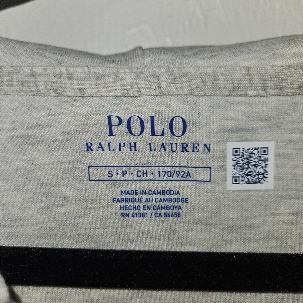 Polo Ralph Lauren Double Knit Full Zip Hoodie Gray Zip-Up Jacket Sweatshirt NWOT - Picture 6 of 16